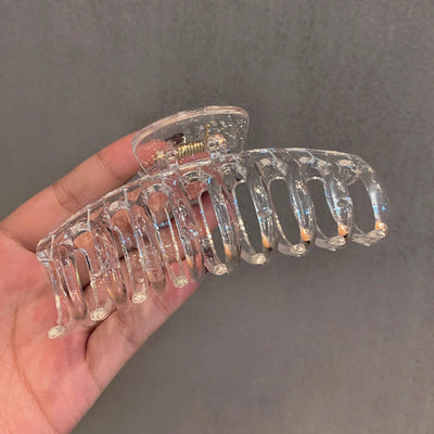 jewelry resin glossy transparent retro catch clip