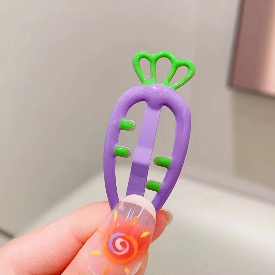 Women's Cute Solid Color Alloy Hair Clip