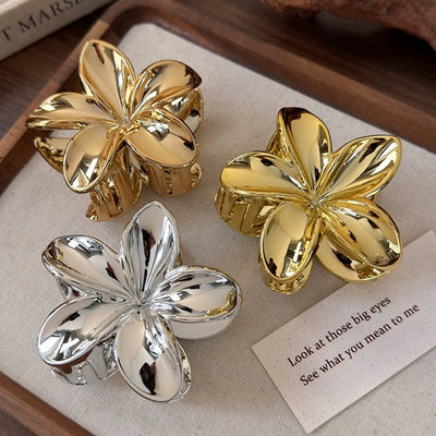 Women's IG Style Elegant Flower Arylic Hair Claws