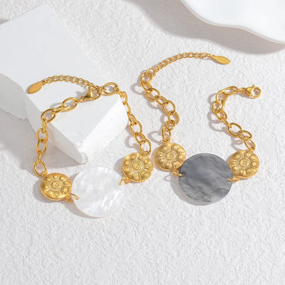 Jewelry Casual Round 304 Stainless Steel Necklace