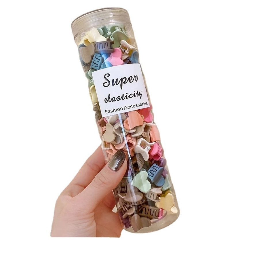 Women's Sweet Rabbit Heart Shape Arylic Hair Claws