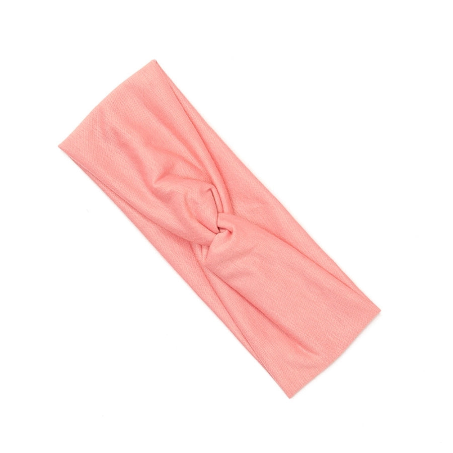 New Adult Plain Cross Headband Knotted Polyester Women's Hair Band Daily Wash Face Hair Band Hair Band