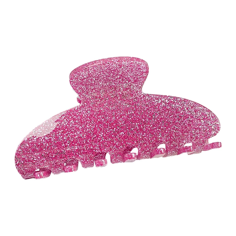 Women's Sweet Solid Color Arylic Hair Claws