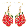 Christmas earrings money bag gift box hat shoes gloves scarf party earrings