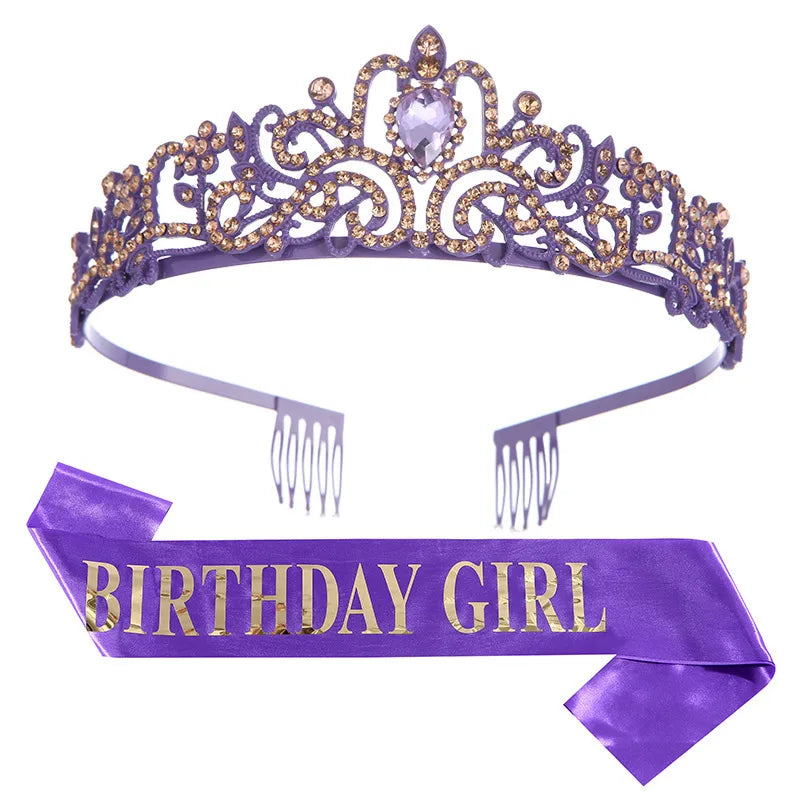 women's simple style solid color alloy plating inlay artificial gemstones crown