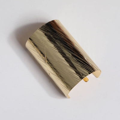 Women's Simple Style Classic Style Solid Color Alloy Plating Hair Clip