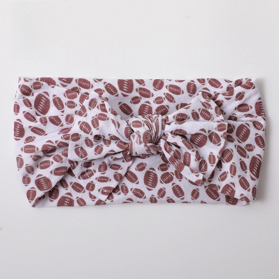 New  children's headdress jacquard soft hair tie bow hair band baby newborn headband baby hair band