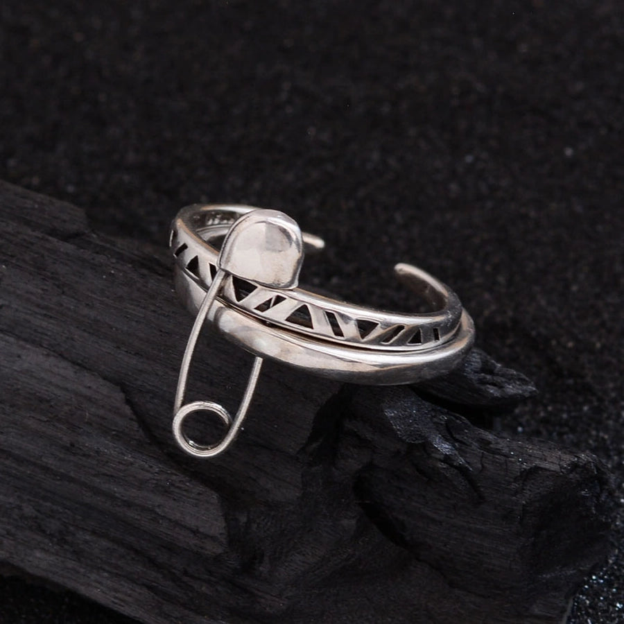 Copper Paper Clip Open Rings