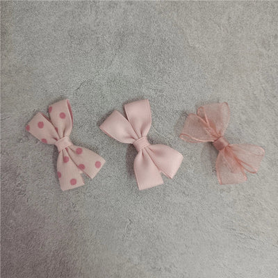 Kid'S Cute Bow Knot Silk yarn Hair Clip