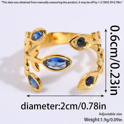 Jewelry Elegant Simple Style Classic Style Geometric 304 Stainless Steel Open Rings