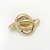 Women's Simple Style Classic Style Solid Color Alloy Criss Cross Tassel Plating Hair Clip