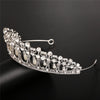 Baroque Queen  Large Crown Pearl Rhinestone Hair Accessories Bride Crown European Style Wedding Princess Crown Headwear