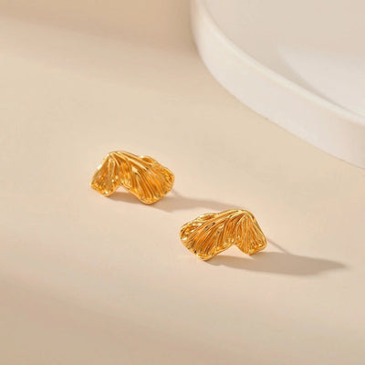 1 Pair Simple Style Classic Style Butterfly Plating Copper Ear Studs