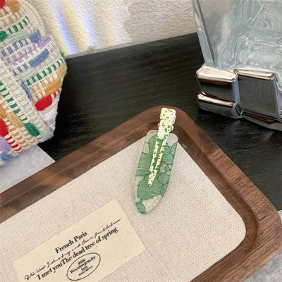 Women's Korean Style Mesh Resin Hair Clip