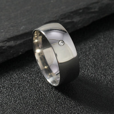 Jewelry Simple Style Classic Style Geometric 201 Stainless Steel Rings