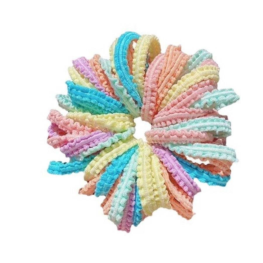 Children's Hair Tie Rubber Band Hair Band Hair Rope Girls' Baby Hair Tie Hair Rope Hair Accessories Hair Rope High Color Value Does Not Hage Hair