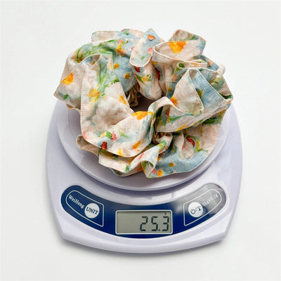 Women's Simple Style Classic Style Color Block Cloth Handmade Hair Tie