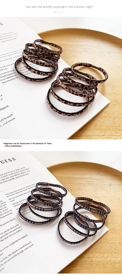 Simple Style Classic Style Women's Leopard Cloth Hair Tie