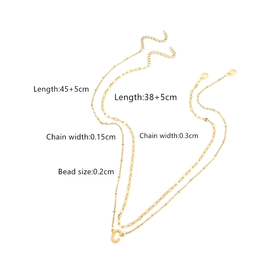 Jewelry Casual Business Classic Style Letter 201 Stainless Steel 304 Stainless Steel Pendant Necklace