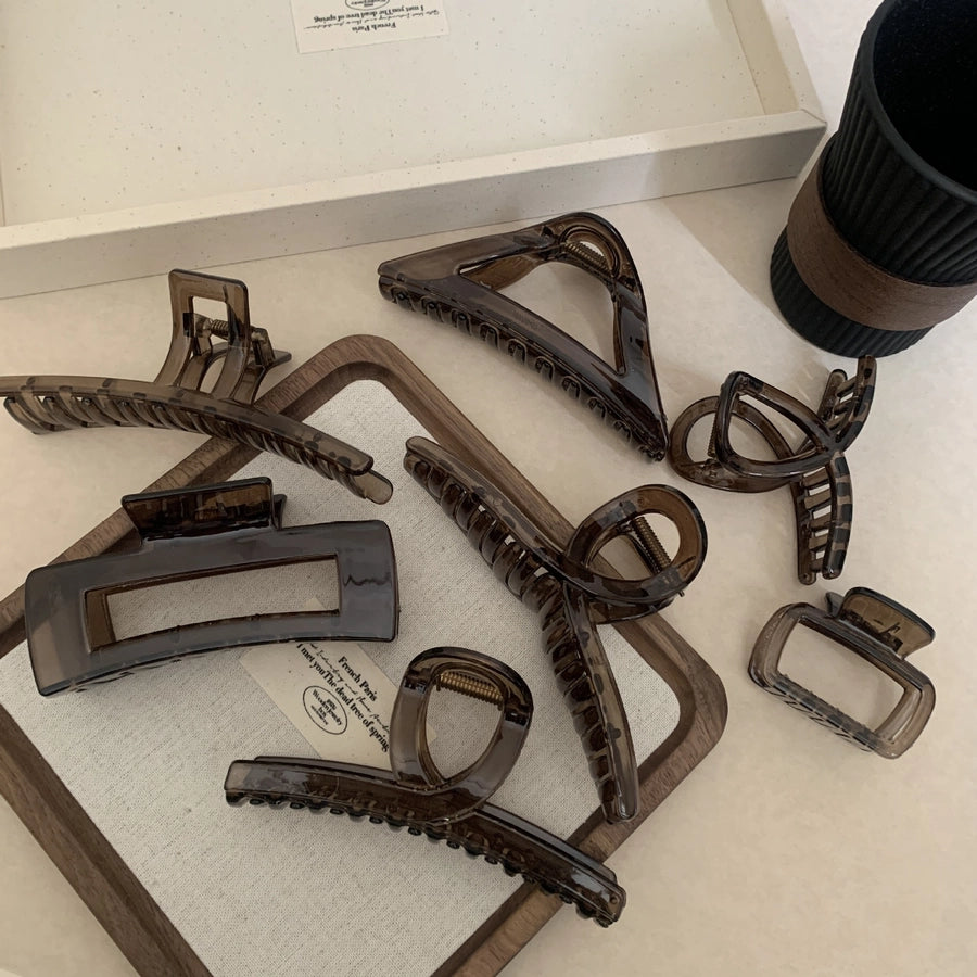 Women's Simple Style Commute Solid Color PS Hair Claws