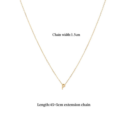 Jewelry Casual Classic Style Letter 201 Stainless Steel 304 Stainless Steel Pendant Necklace