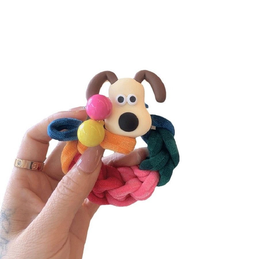 Women's Sweet Color Block Arylic Hair Tie