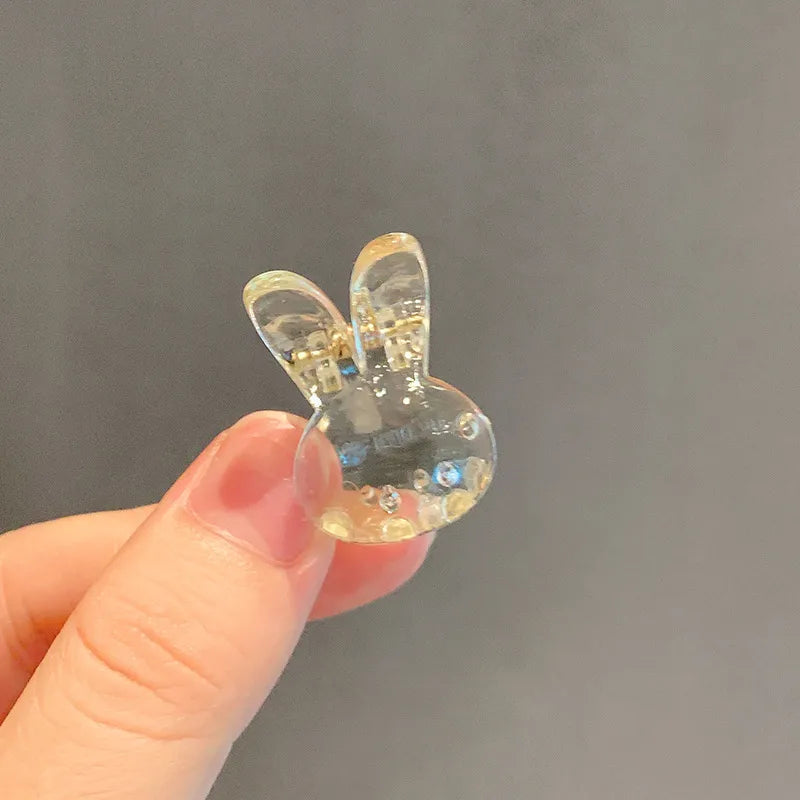 retro geometric transparent acrylic small catch clip wholesale nihaojewelry