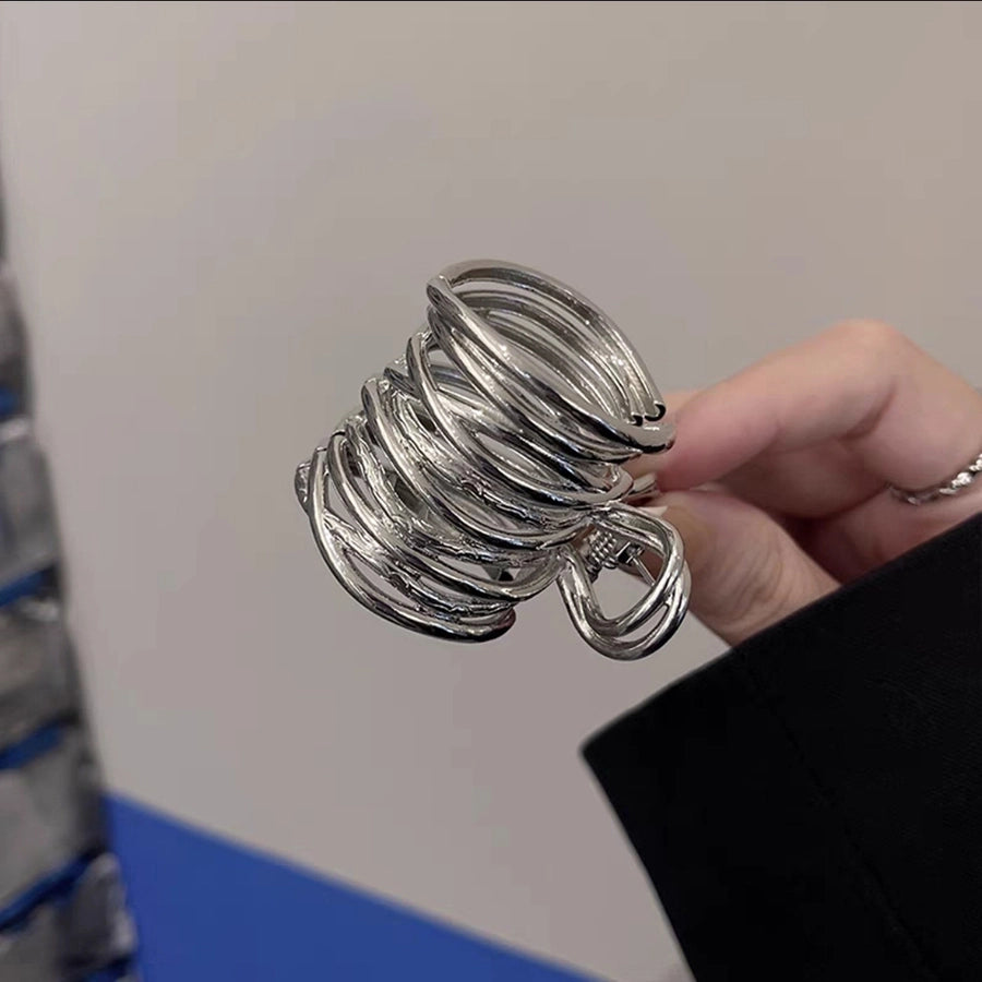 Women's Basic Simple Style Geometric Metal Hair Claws