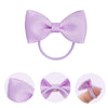children's jewelry bow hair ring  thread belt hair accessories rubber band solid color girl small rubber band headdress
