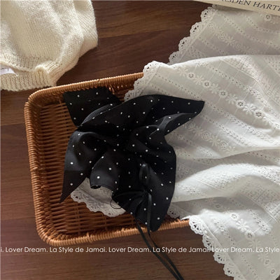 Women's IG Style Korean Style Polka Dots Cloth Hair Tie