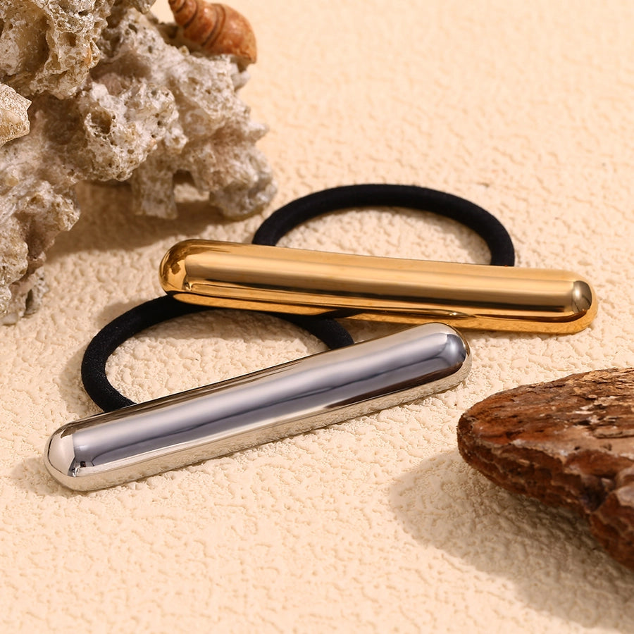 Simple Style Women's Geometric Metal Hair Tie