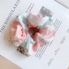 Women's Simple Style Round Cloth Polyester Hair Tie