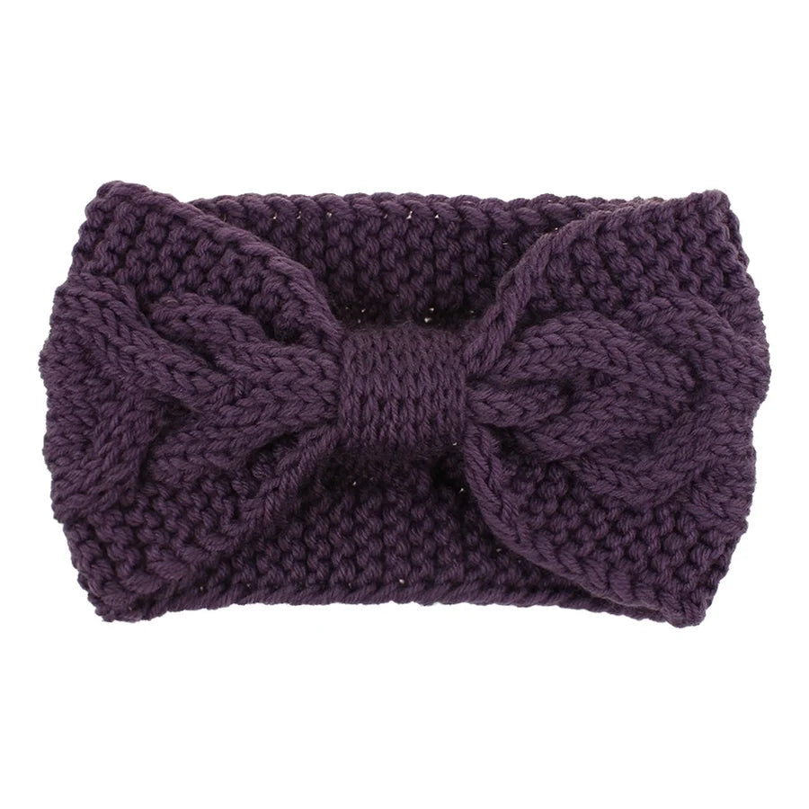women's fashion waves wool hair band