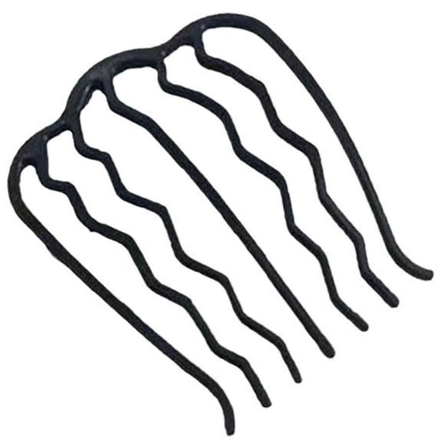 Lazy hair dish artifact meatball head comb hair comb hair clip inverted U-shaped hair clip professional styling headdress hair fork women