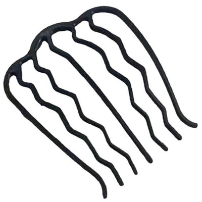 Lazy hair dish artifact meatball head comb hair comb hair clip inverted U-shaped hair clip professional styling headdress hair fork women