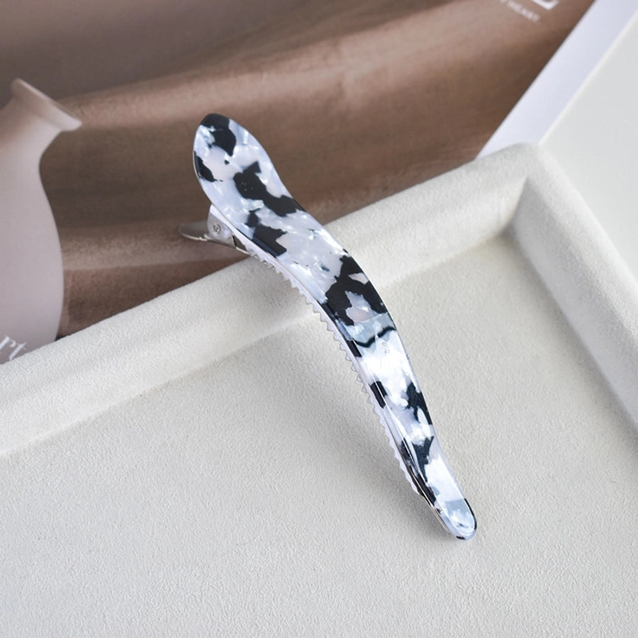 Women's Simple Style Classic Style Color Block Acetic acid sheets Handmade Hair Clip