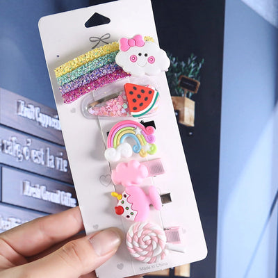 cute fruit soft clay hair clip