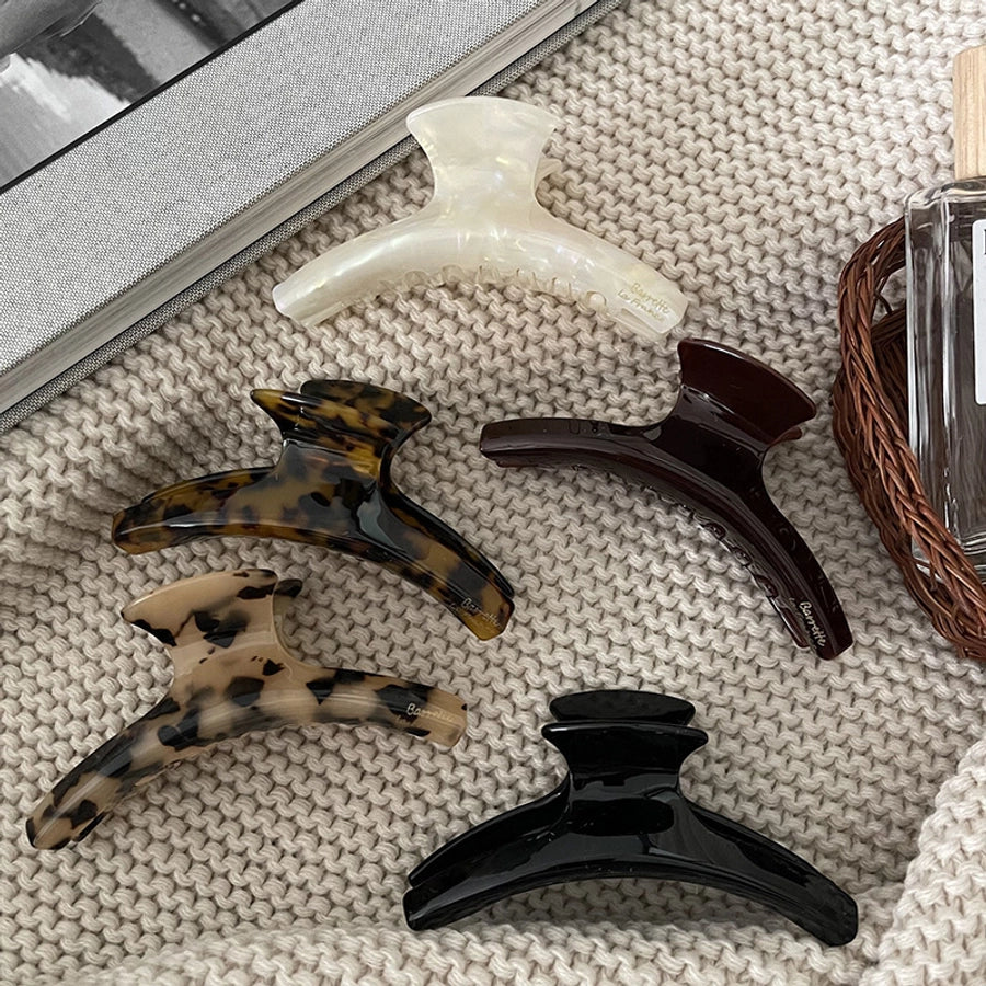 Women's Retro Geometric Acetic acid sheets Hair Claws