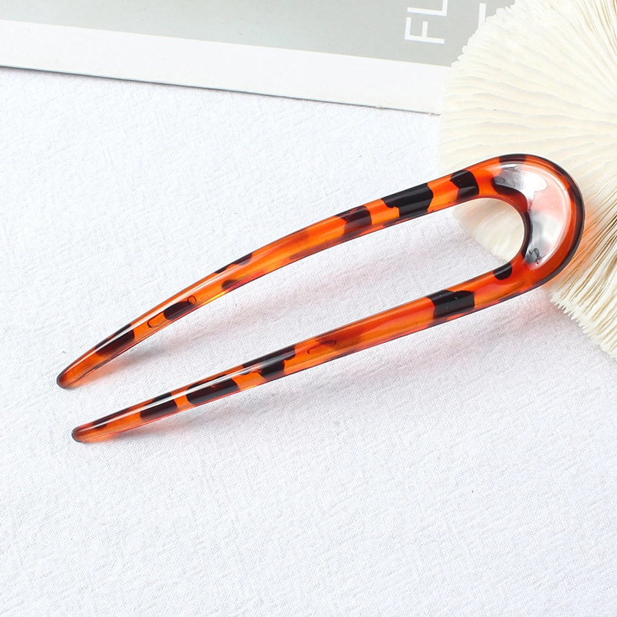 retro u shape pc hair clip 1 piece