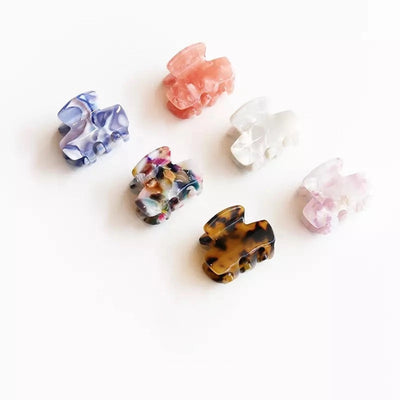 Women's Simple Style Color Block Acetic acid sheets Hair Claws