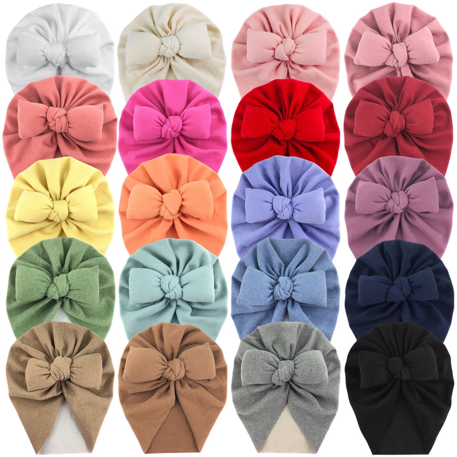 vintage style solid color bow knot cloth toupee