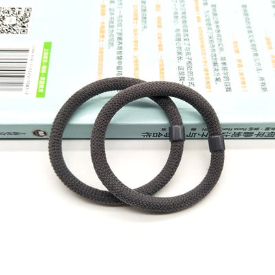 fashion solid color cloth hair tie