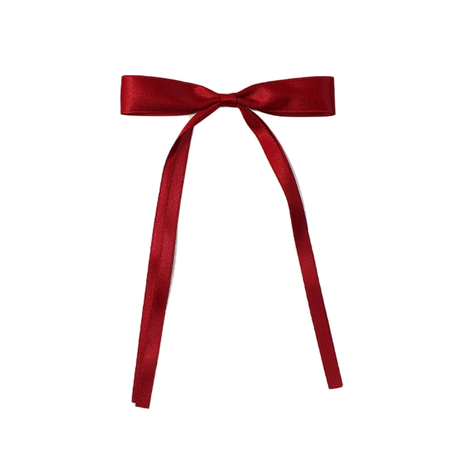 Women's Simple Style Bow Knot Cloth Hair Clip