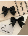 Pink Bow Hairpin Women's Hair Accessories New Internet Celebrant Sweet Bangs Hairpin Cute Headwear Jewelry