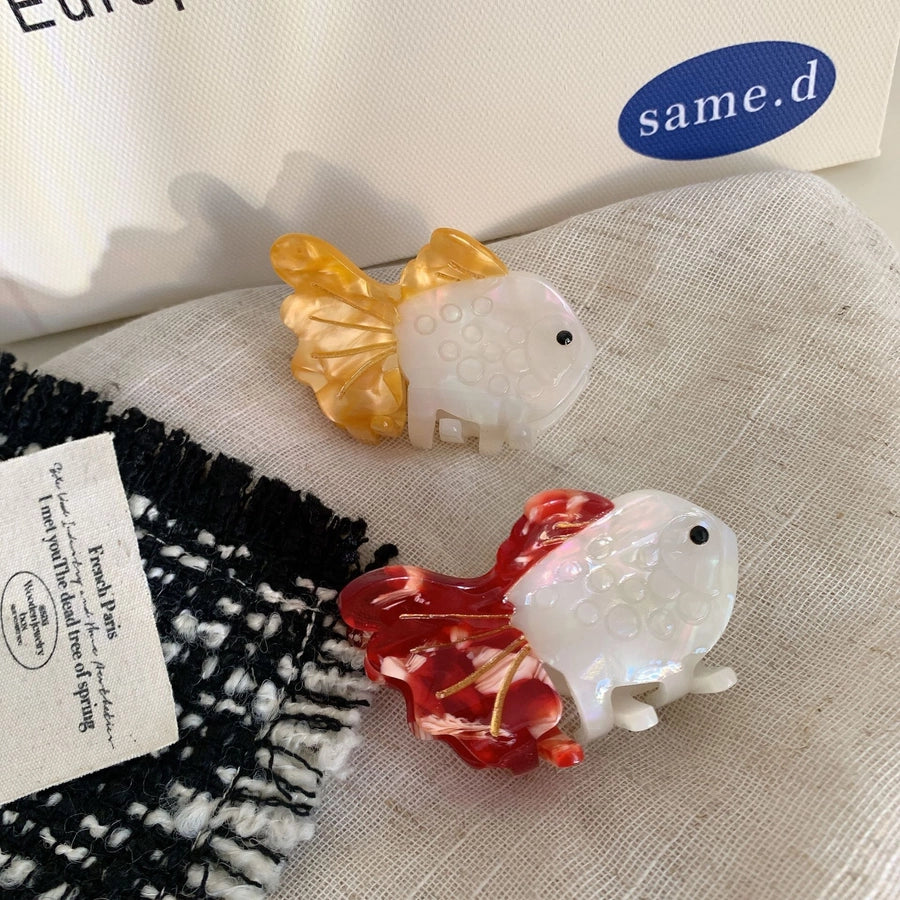 Women's Simple Style Classic Style Color Block Acetic acid sheets Hair Claws