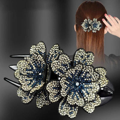 Korean Elegant Elegant Three-tooth Clip Hair Clip Mom Duckbill Clip Hair Fashion Headwear Big Grab Clip Back Head Hair Accessories