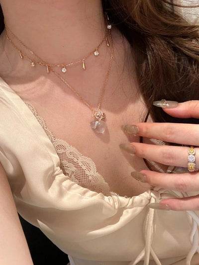 925 Sterling Silver Plating Flowers Plant Flowers