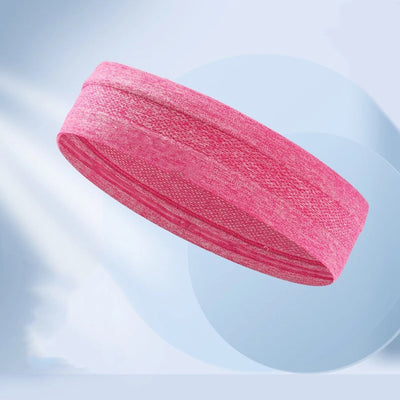 Men's Simple Style Classic Style Solid Color Polyester Stripe Hair Band