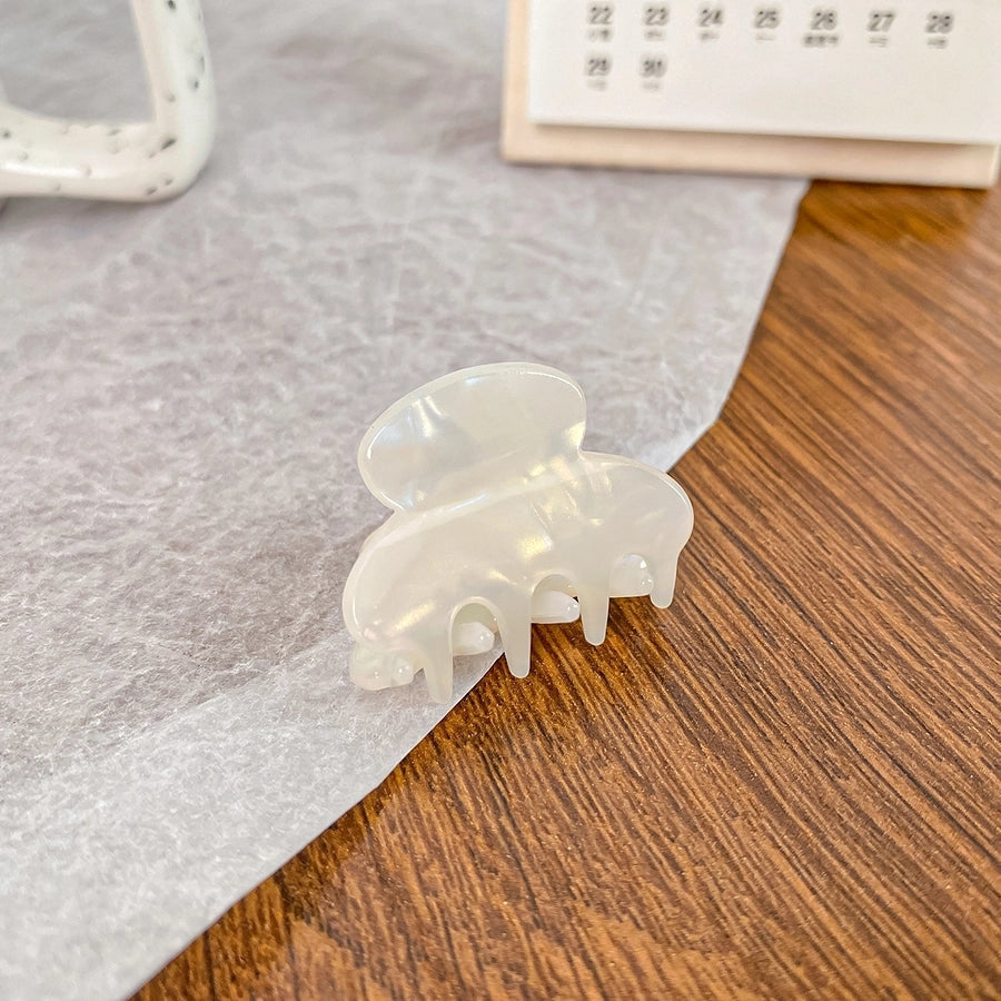 Women's IG Style Marble Acetic acid sheets Hair Claws