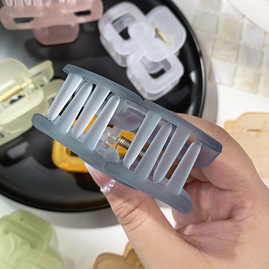 korean shark vertical clip horsetail medium hair clutch